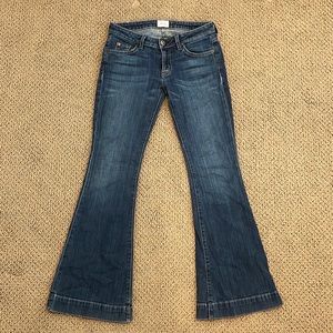 Hudson Jeans low rise flare jeans 25